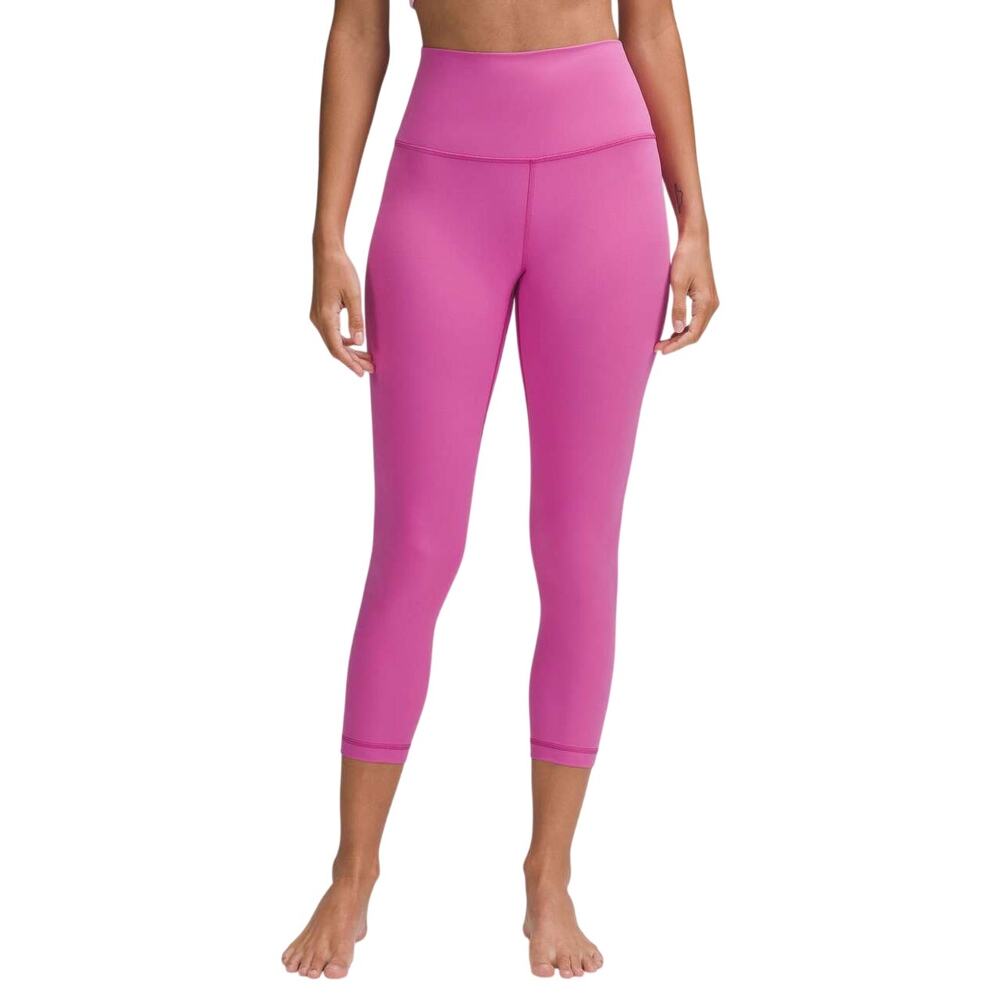 LULULEMON Align High-Rise Crop 23" Size 0 Pow Pink